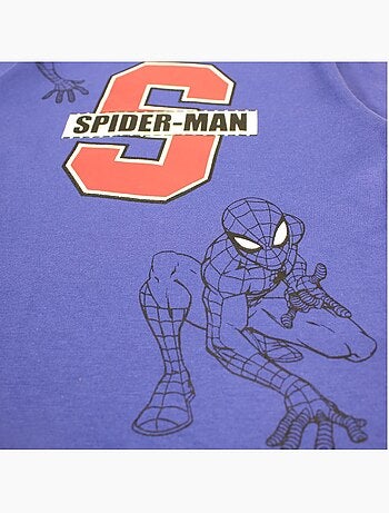 Marvel - T-shirt manches courtes garçon à imprimé
