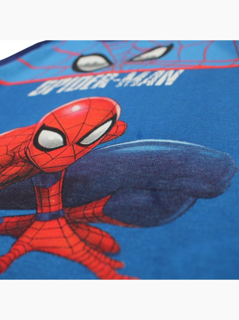 Marvel - t-shirt manches courtes imprimé, coupe droite et col rond Bleu marine - Kiabi