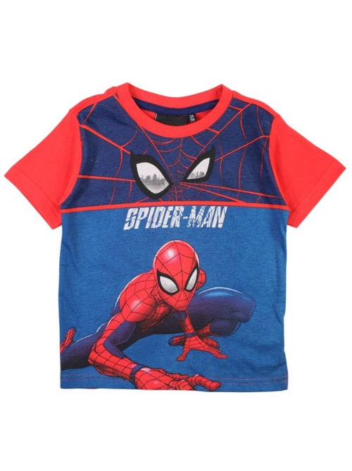 Marvel - t-shirt manches courtes imprimé, coupe droite et col rond - Kiabi