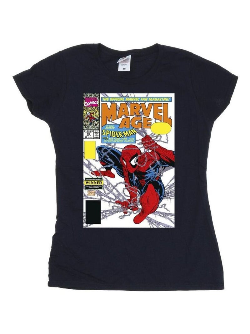 Marvel - T-shirt MARVEL AGE Bleu marine - Kiabi