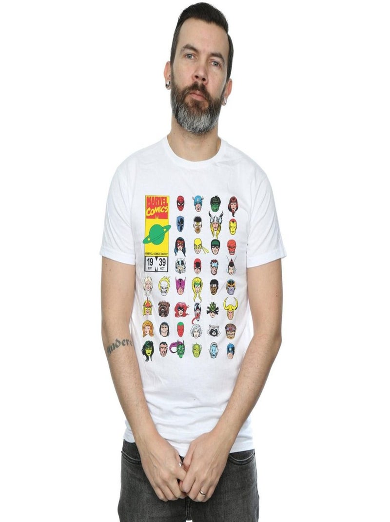Marvel - T-shirt MARVEL Blanc - Kiabi