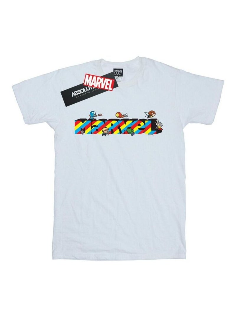 Marvel - T-shirt MARVEL Blanc - Kiabi