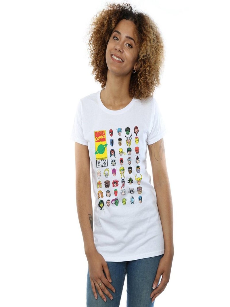 Marvel - T-shirt MARVEL Blanc - Kiabi