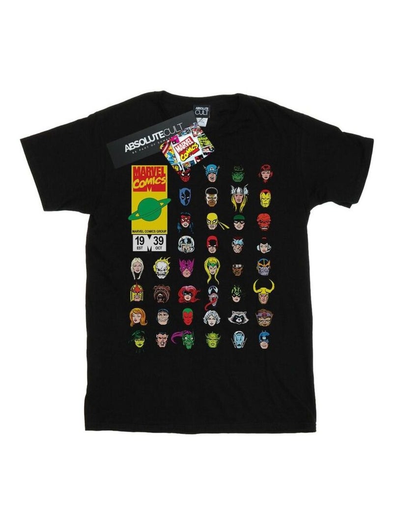 Marvel - T-shirt MARVEL Noir - Kiabi