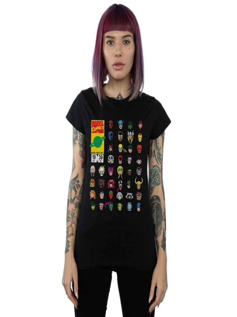 Marvel - T-shirt MARVEL Noir - Kiabi