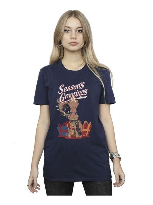Marvel - T-shirt MARVEL SEASON'S GROOTINGS - Kiabi