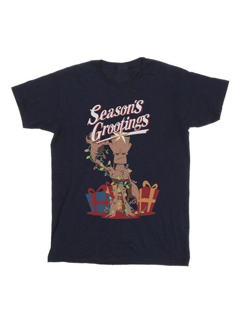 Marvel - T-shirt MARVEL SEASON'S GROOTINGS - Kiabi