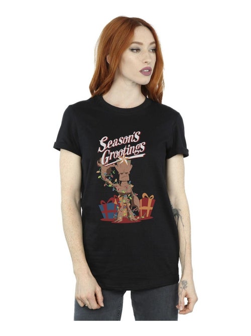 Marvel - T-shirt MARVEL SEASON'S GROOTINGS - Kiabi