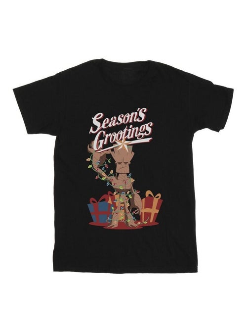 Marvel - T-shirt MARVEL SEASON'S GROOTINGS - Kiabi