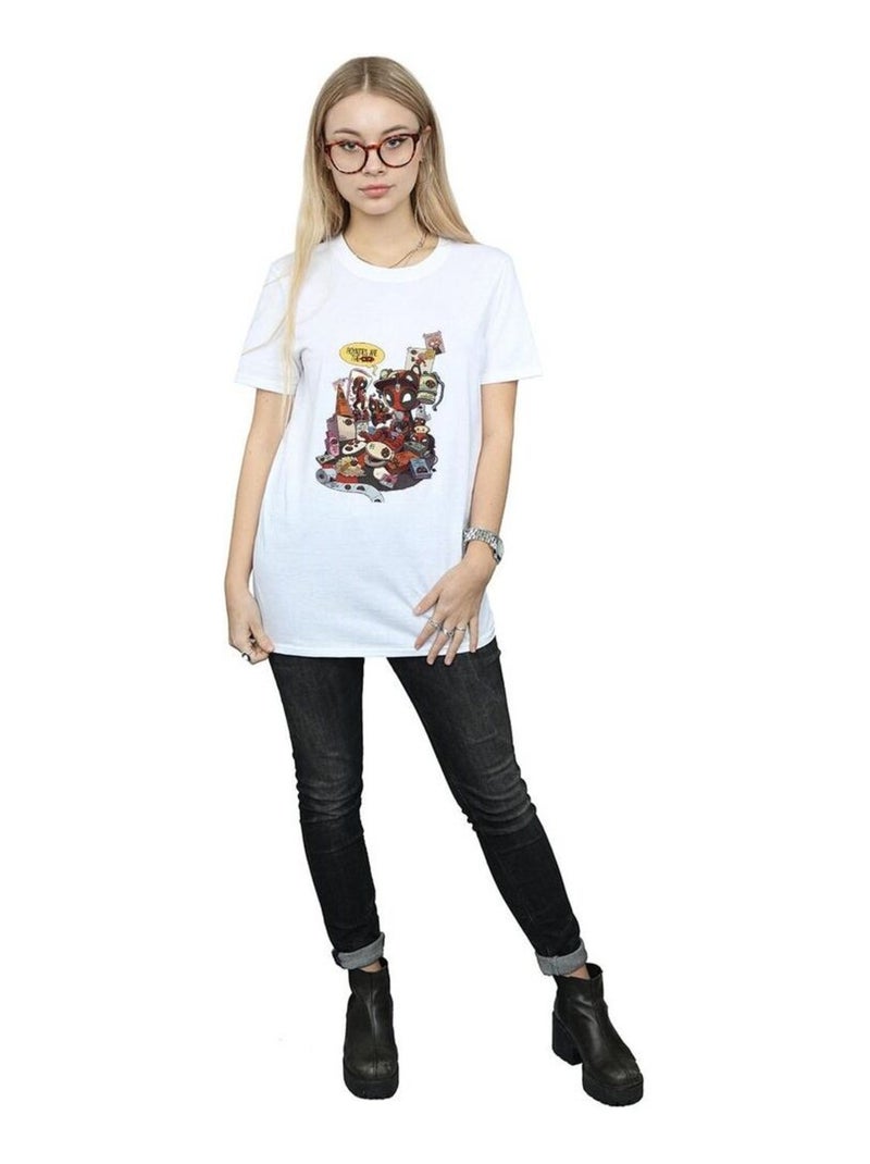 Marvel - T-shirt MERCHANDISE ROYALTIES Blanc - Kiabi