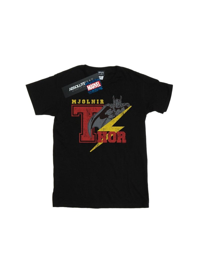 Marvel - T-shirt MJOLNIR Noir - Kiabi