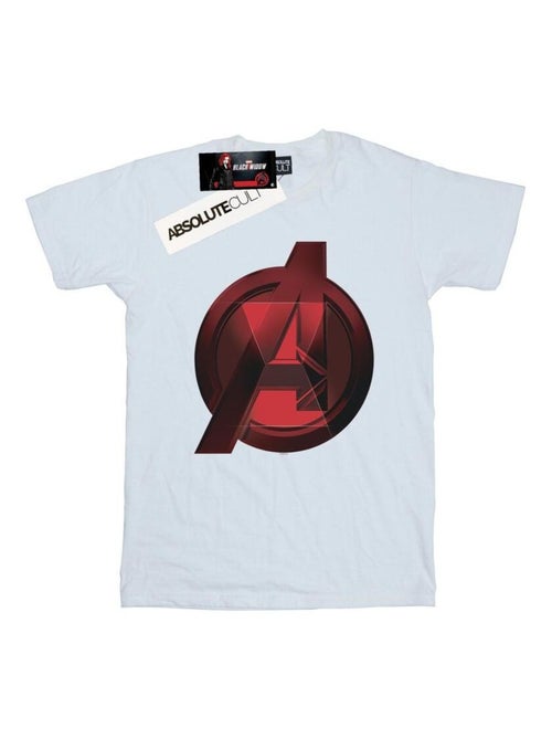 Marvel - T-shirt motif Black Widow motif/style logo AVENGERS - Kiabi
