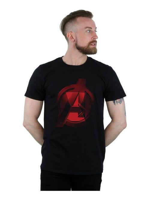 Marvel - T-shirt motif Black Widow motif/style logo AVENGERS - Kiabi