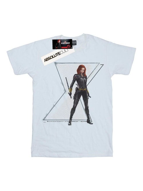 Marvel - T-shirt motif Black Widow motif/style logo - Kiabi