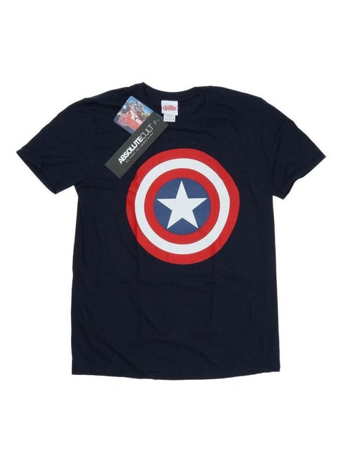 Marvel - T-shirt motif Captain America motif/style Bouclier - Kiabi