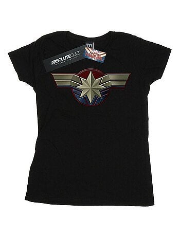 Marvel - T-shirt motif Captain Marvel motif/style emblème