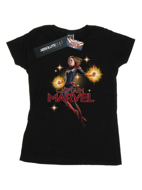 Marvel - T-shirt motif Carol Danvers - Kiabi Marvel - T-shirt motif Carol Danvers - Kiabi