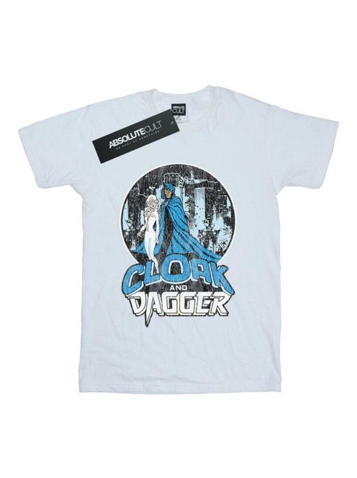 Marvel - T-shirt motif Cloak et Dagger motif/style rétro - Kiabi