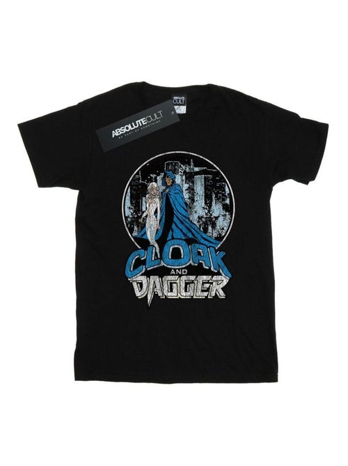 Marvel - T-shirt motif Cloak et Dagger motif/style rétro - Kiabi