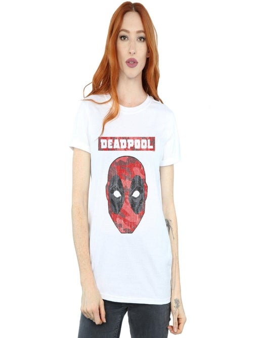 Marvel - T-shirt motif Deadpool motif/style camouflage - Kiabi