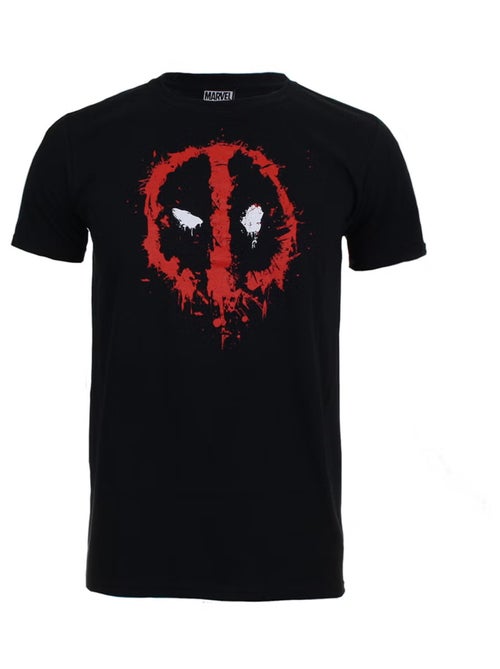 Marvel - T-shirt motif Deadpool motif/style Éclaboussure (Deadpool) - Kiabi