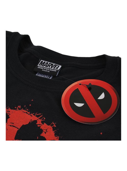 Marvel - T-shirt motif Deadpool motif/style Éclaboussure (Deadpool) - Kiabi