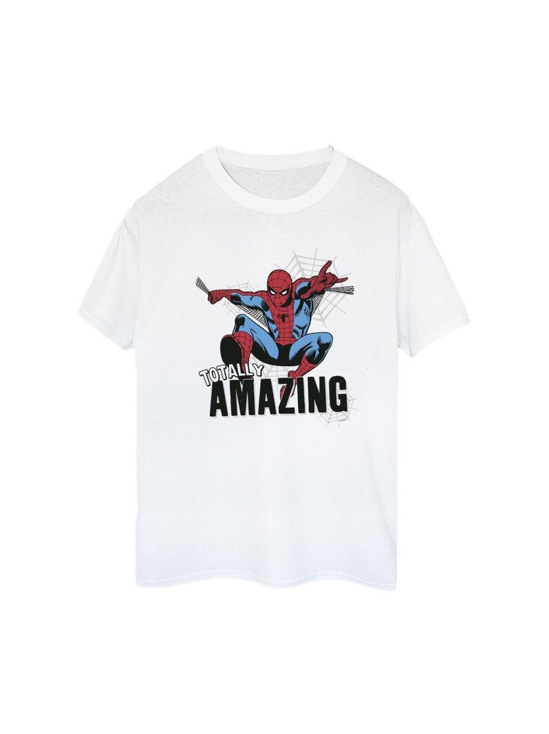 Marvel - T-shirt motif Homme araignée AMAZING Blanc - Kiabi