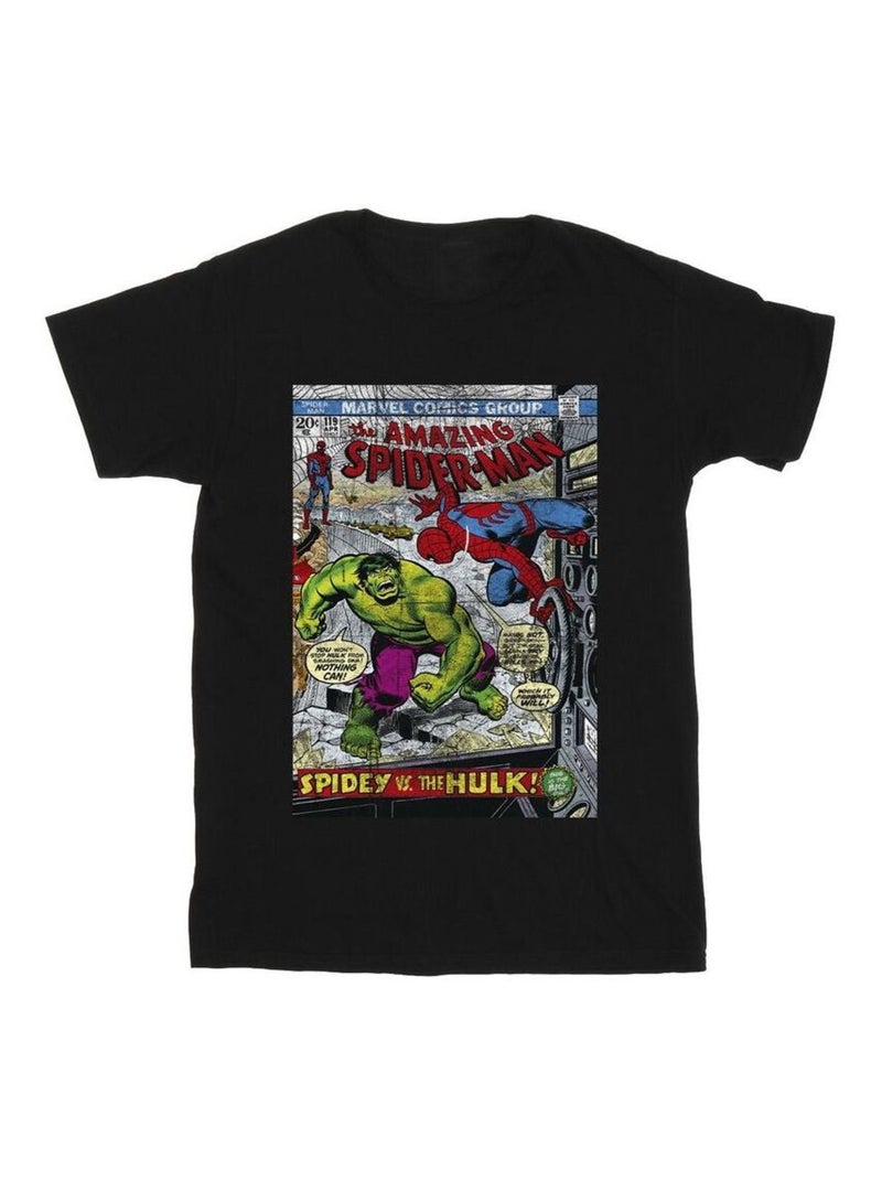 Marvel - T-shirt motif Homme araignée motif/style Housse Noir - Kiabi