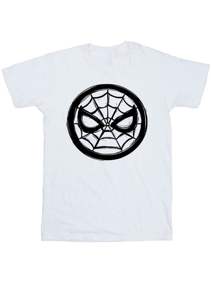 Marvel - T-shirt motif Homme araignée motif/style logo Blanc - Kiabi