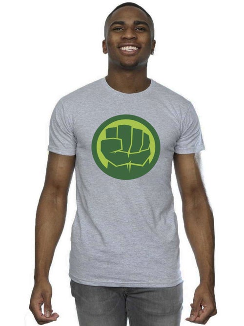 Marvel - T-shirt motif Hulk motif/style logo - Kiabi
