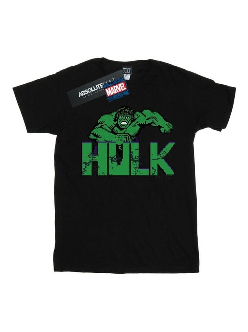 Marvel - T-shirt motif Hulk motif/style Pixel - Kiabi