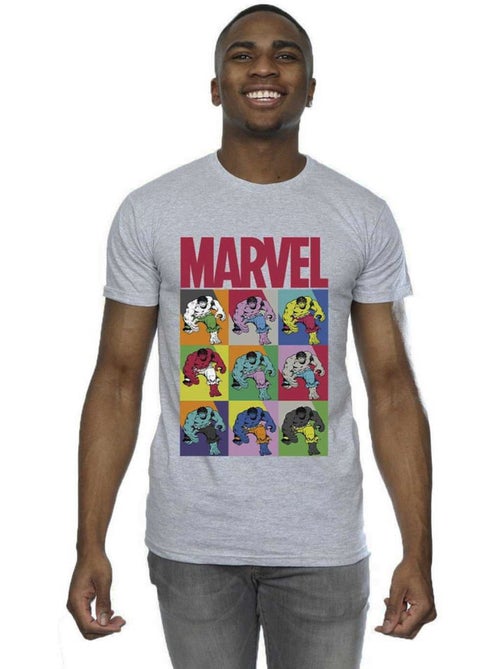 Marvel - T-shirt motif Hulk motif/style Pop art - Kiabi