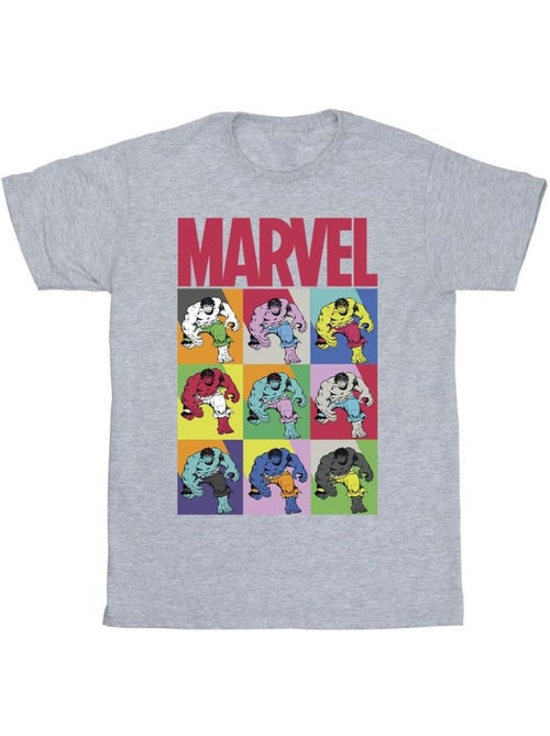 Marvel - T-shirt motif Hulk motif/style Pop art - Kiabi
