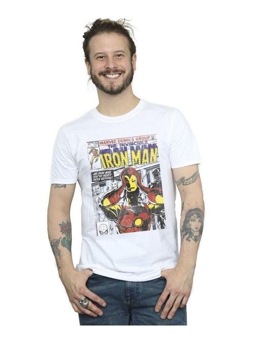 Marvel - T-shirt motif Iron Man motif/style Tête GEAR OFF - Kiabi Marvel - T-shirt motif Iron Man motif/style Tête GEAR OFF - Kiabi