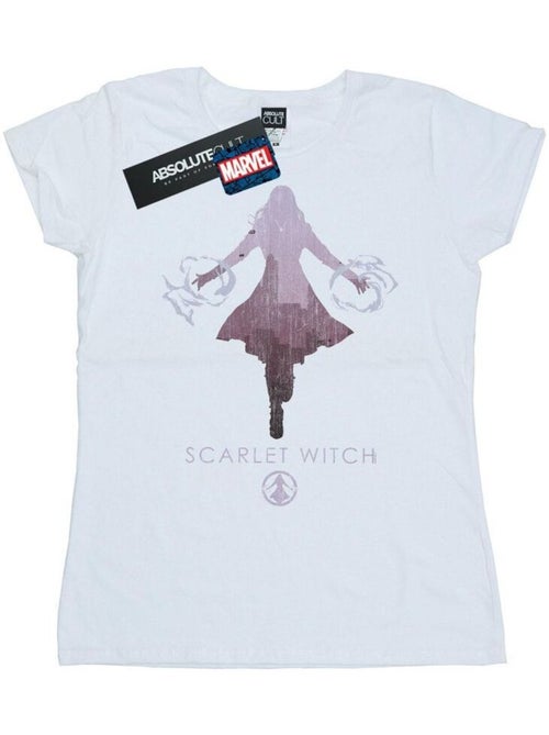 Marvel - T-shirt motif La Sorcière rouge motif/style silhouette - Kiabi
