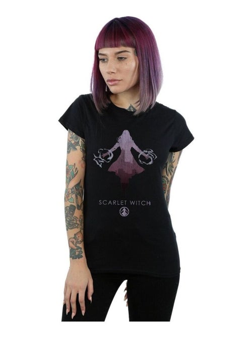 Marvel - T-shirt motif La Sorcière rouge motif/style silhouette - Kiabi Marvel - T-shirt motif La Sorcière rouge motif/style silhouette - Kiabi