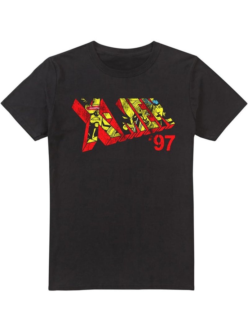 Marvel - T-shirt motif logo bande dessinée Noir - Kiabi