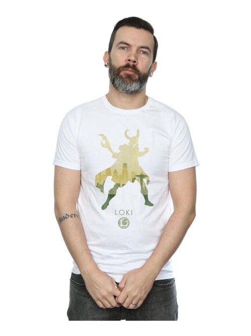 Marvel - T-shirt motif Loki motif/style silhouette - Kiabi