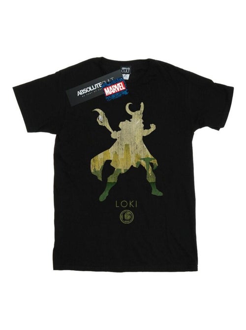 Marvel - T-shirt motif Loki motif/style silhouette - Kiabi