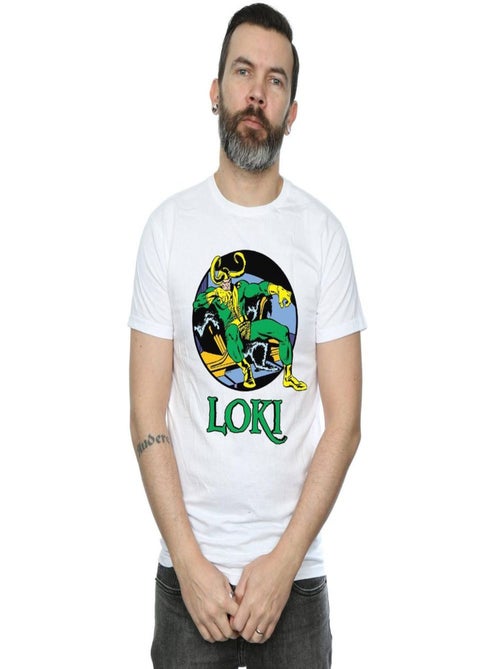 Marvel - T-shirt motif Loki motif/style Trône - Kiabi