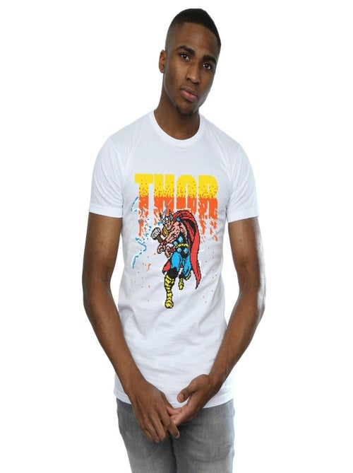 Marvel - T-shirt motif Thor motif/style Pixel - Kiabi