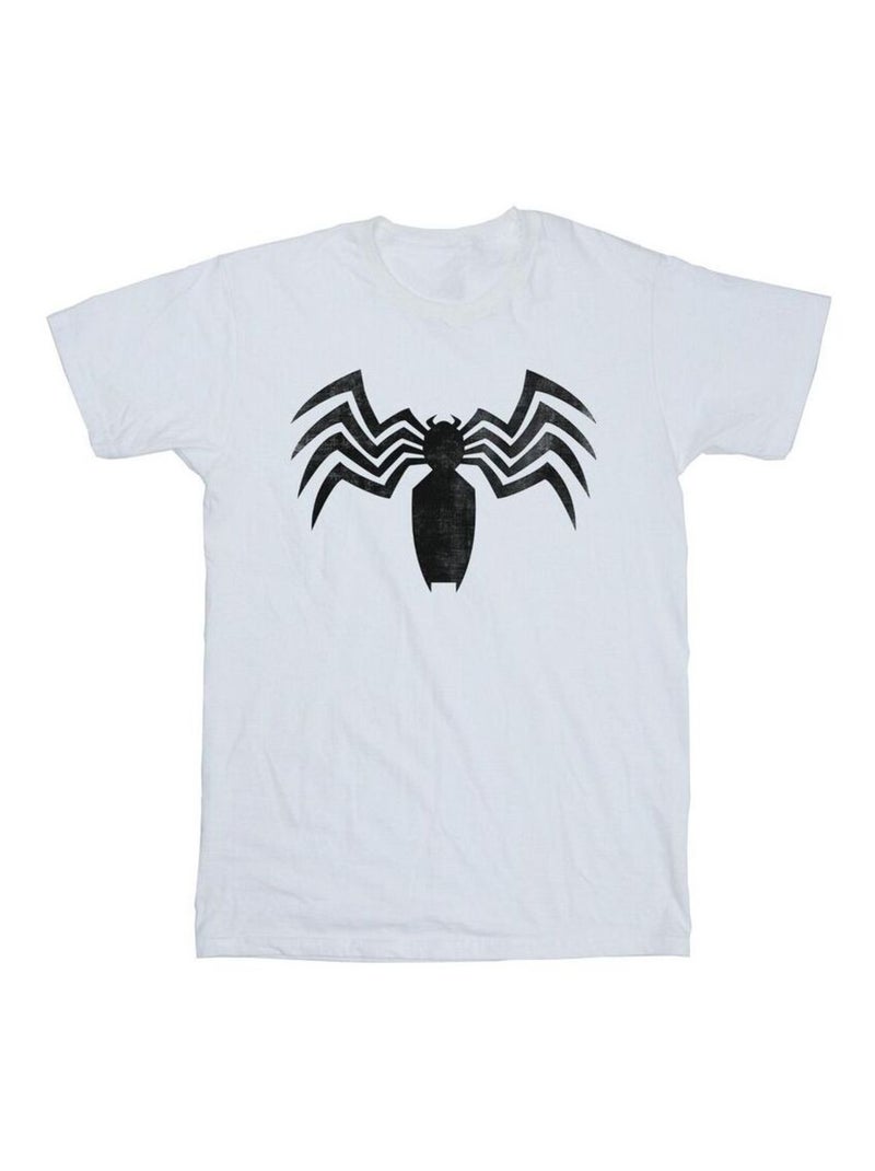 Marvel - T-shirt motif Venin motif/style emblème Blanc - Kiabi