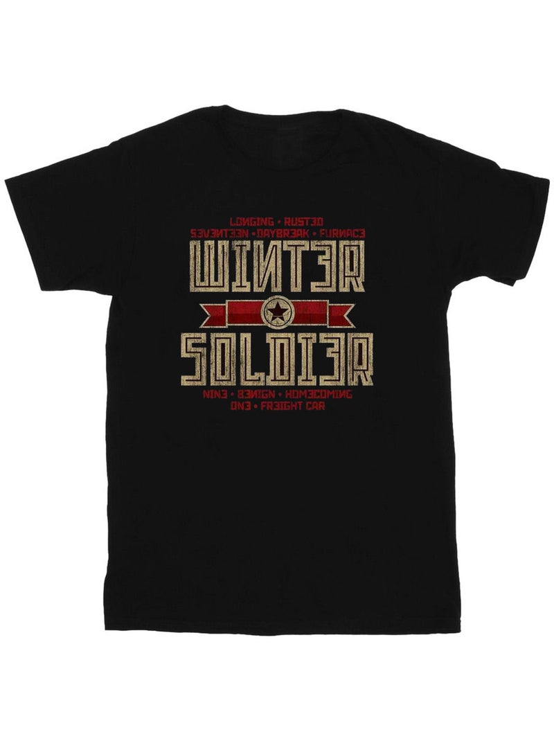 Marvel - T-shirt motif/style Gâchette Noir - Kiabi