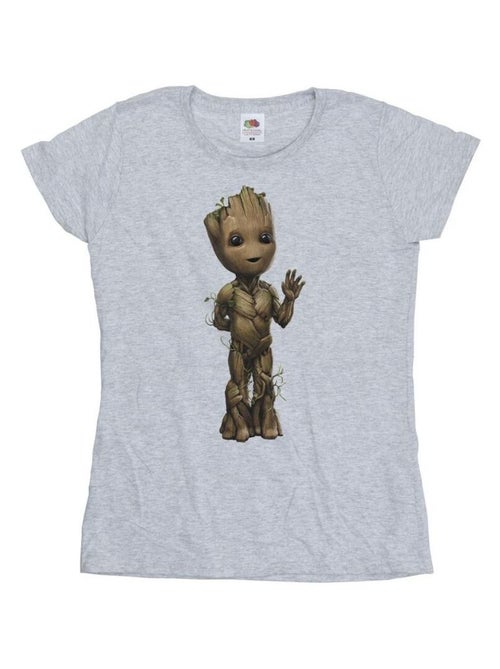 Marvel - T-shirt motif/style ondulé AM GROOT - Kiabi Marvel - T-shirt motif/style ondulé AM GROOT - Kiabi