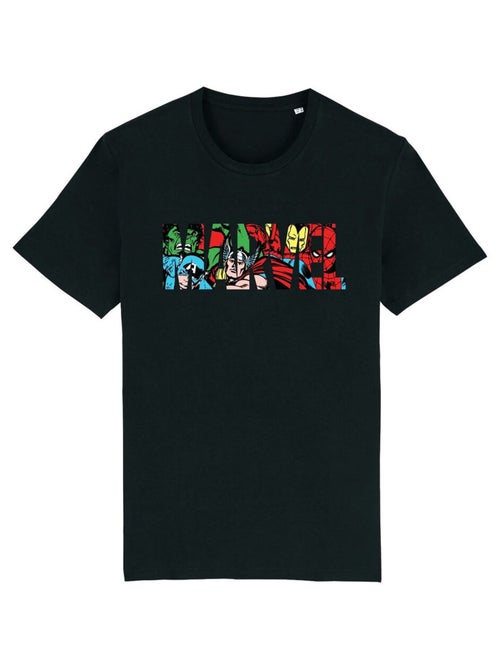 Marvel - T-shirt motif/style personnage (Captain America, Hulk, Iron Man, Spider-Man, Thor) - Kiabi