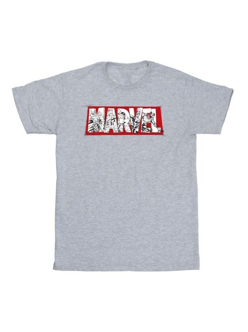 Marvel - T-shirt motif/style Rempli Vengeurs - Kiabi