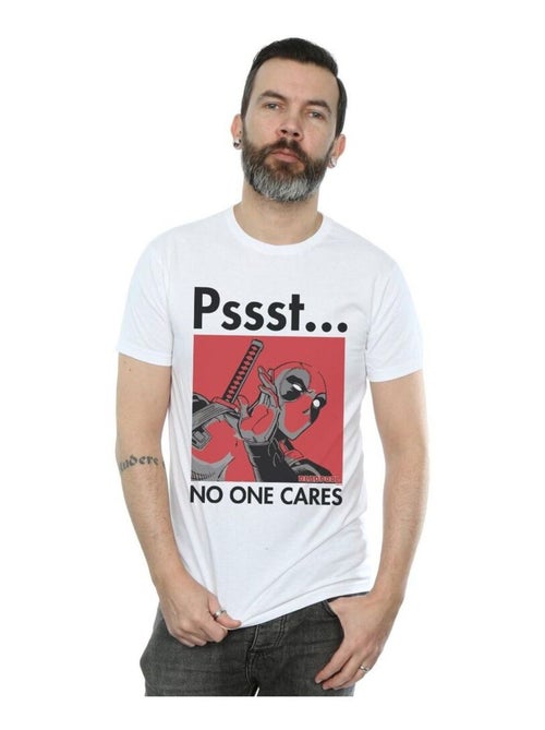 Marvel - T-shirt NO ONE CARES - Kiabi