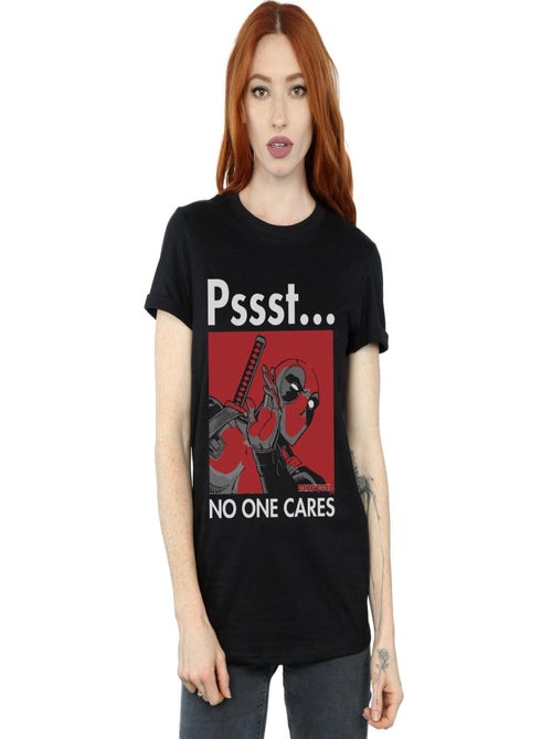 Marvel - T-shirt NO ONE CARES - Kiabi