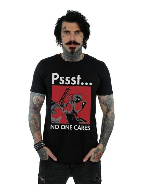Marvel - T-shirt NO ONE CARES - Kiabi