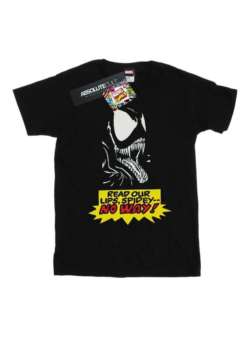 Marvel - T-shirt NO WAY Noir - Kiabi